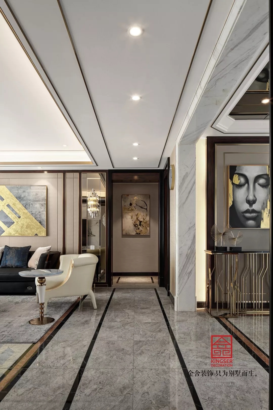 天山九峯165平米港式風格裝修實景圖