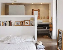 臥室床頭隔斷設計，美觀且實用