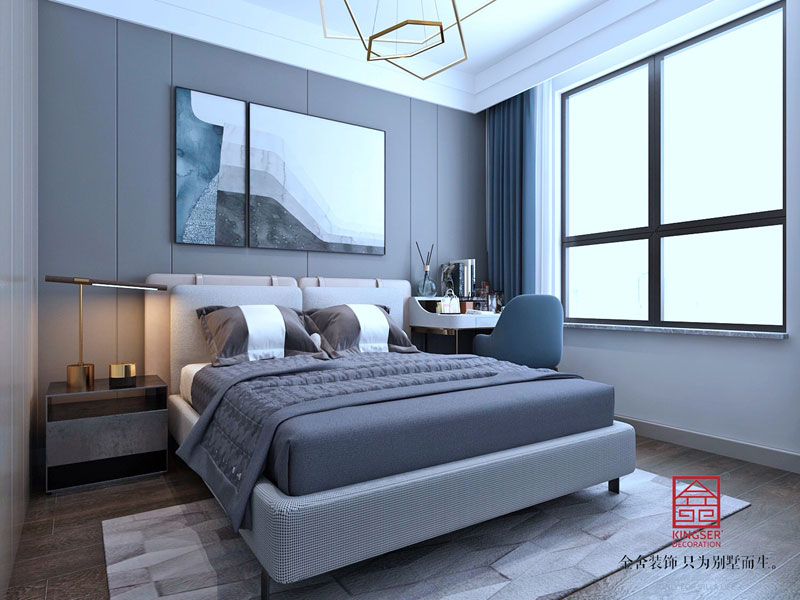 新源燕府276平現代極簡裝修效果圖