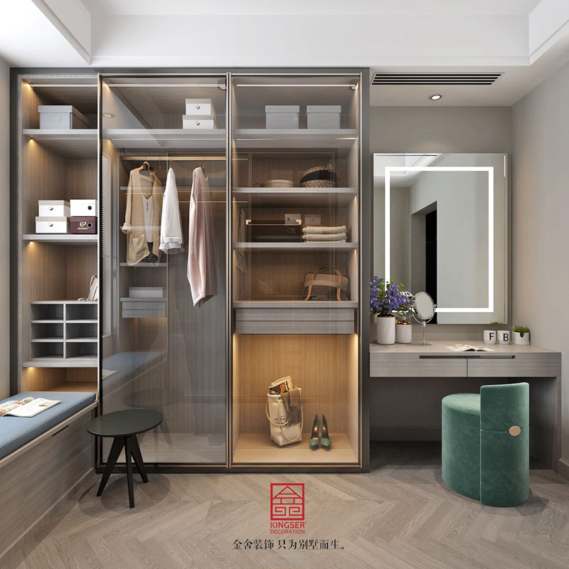 新源燕府276平現代極簡裝修效果圖