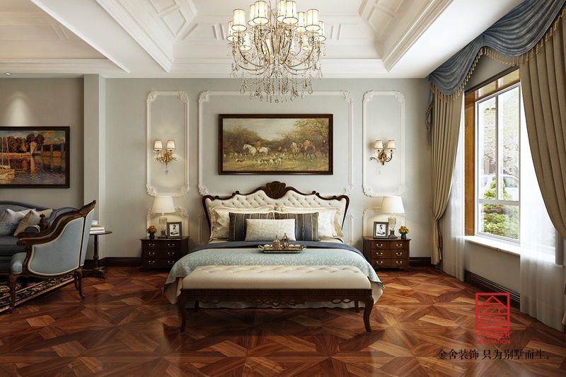 江南新城300平米歐式風格裝修效果圖