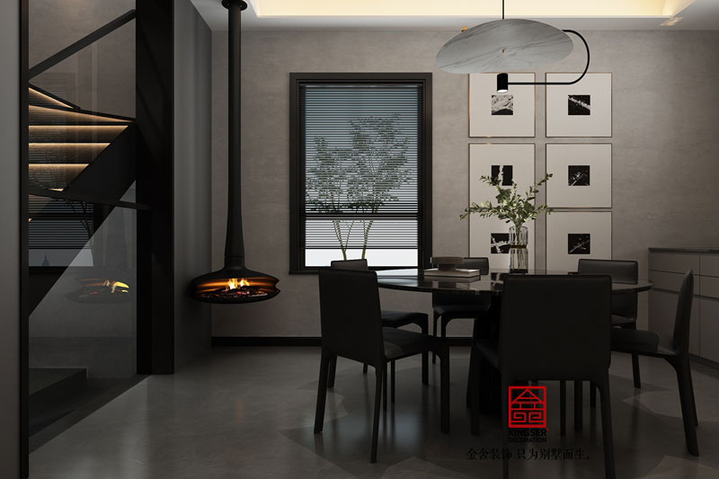 衡水南苑別墅裝修320平米現代風格效果圖