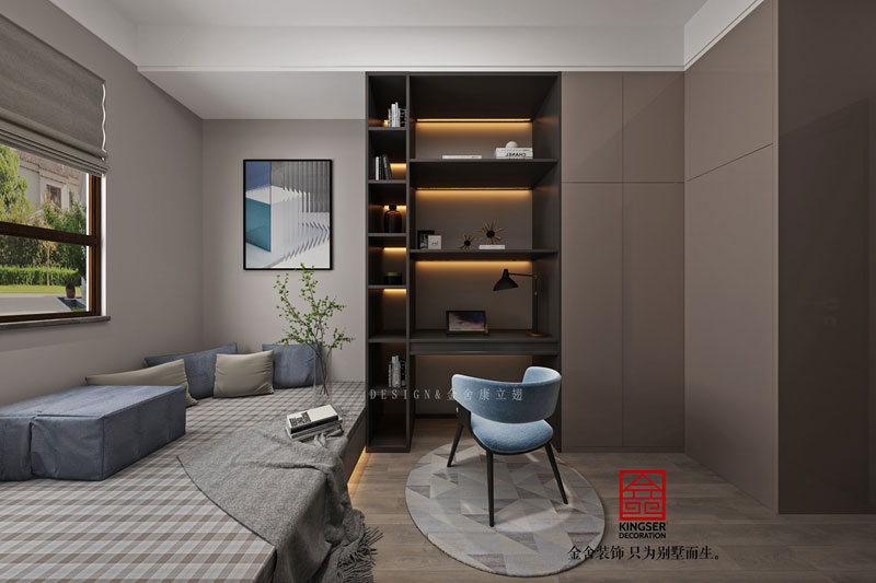 衡水南苑別墅裝修320平米現代風格效果圖