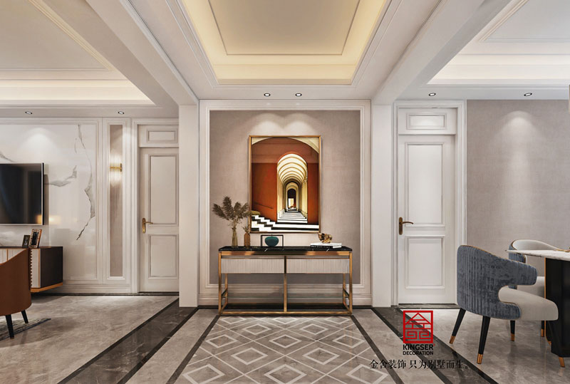 國赫天著155㎡現代輕奢風格裝修效果圖