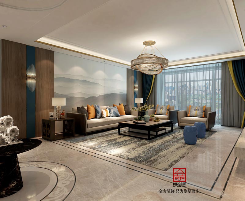 西美五洲260平米現代簡約風格裝修設計