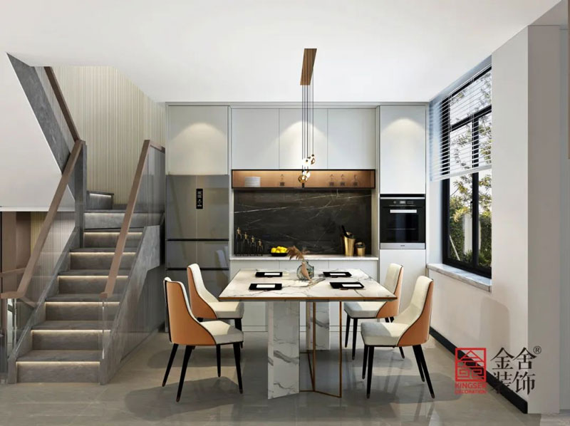 中央云著277㎡別墅裝修現代簡約效果圖