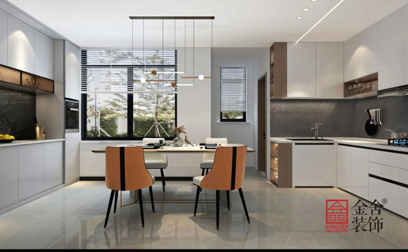 中央云著277㎡別墅裝修現代簡約效果圖