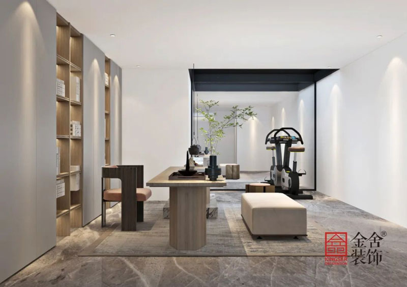 中央云著277㎡別墅裝修現代簡約效果圖