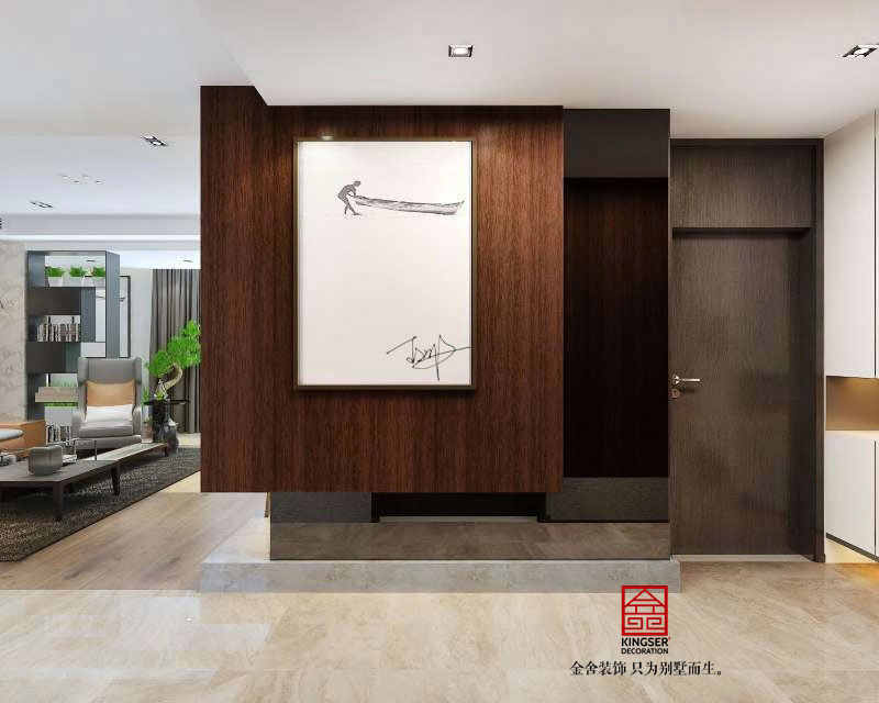 保利拉菲197平現(xiàn)代簡約風格效果圖