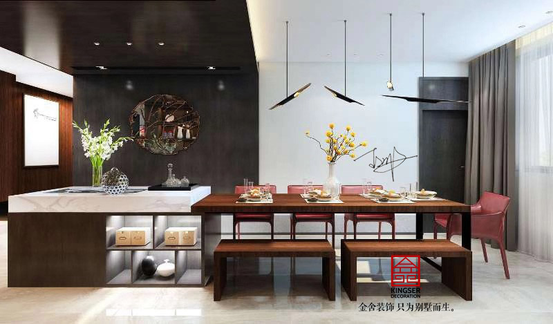 保利拉菲197平現(xiàn)代簡約風格效果圖