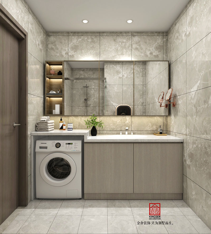 融創中心155㎡現代風格裝修效果圖