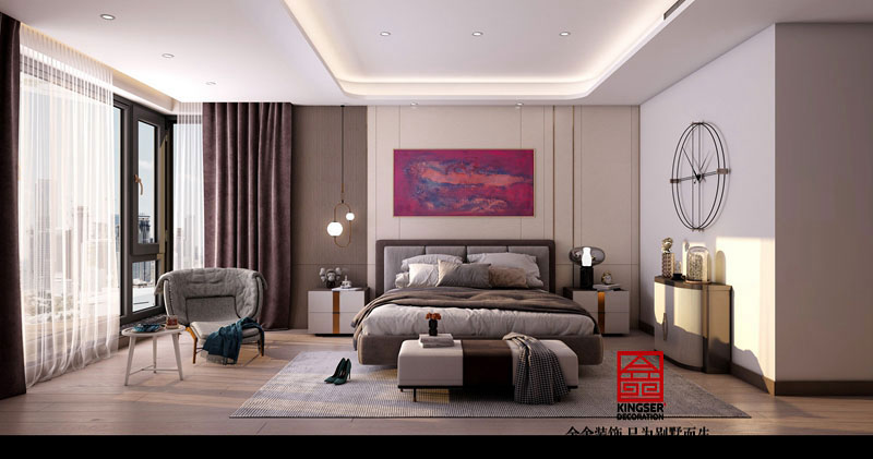 融創中心217平米現代風格裝修效果圖