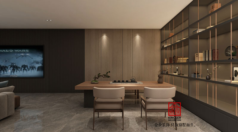 西山林語322平米戶型研發極簡效果圖