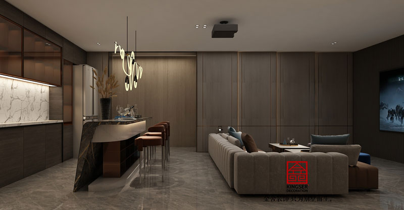 西山林語322平米戶型研發極簡效果圖