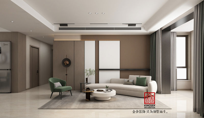 維多利亞現代風格研發效果圖-客廳