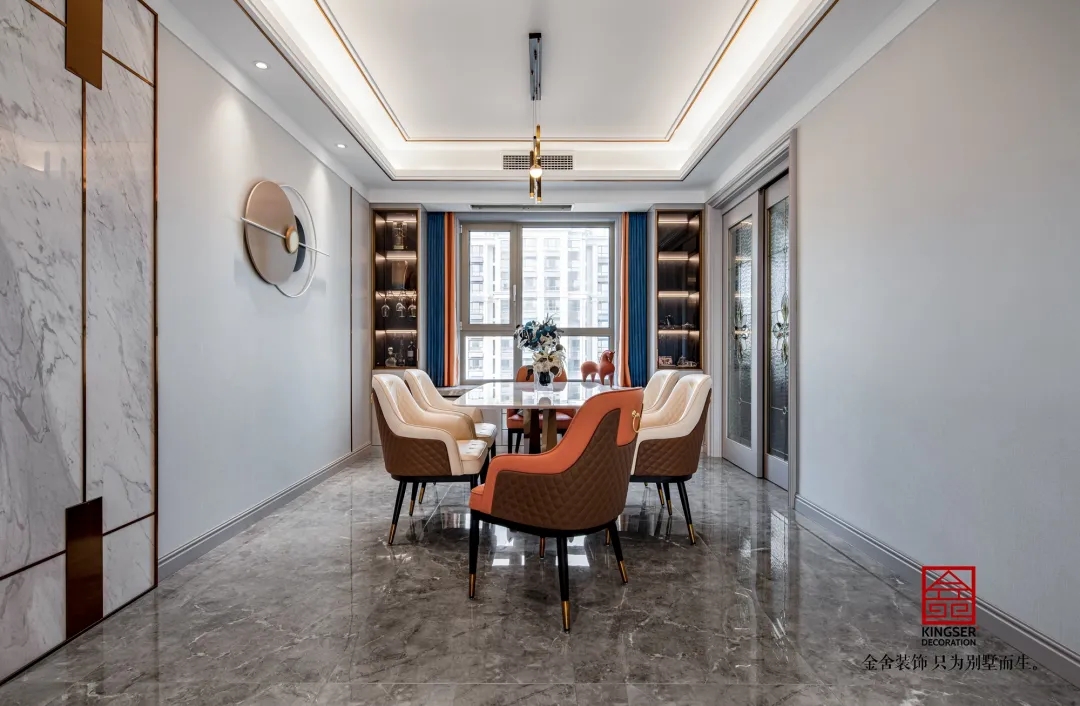 東南智匯城191㎡輕奢風格實景圖