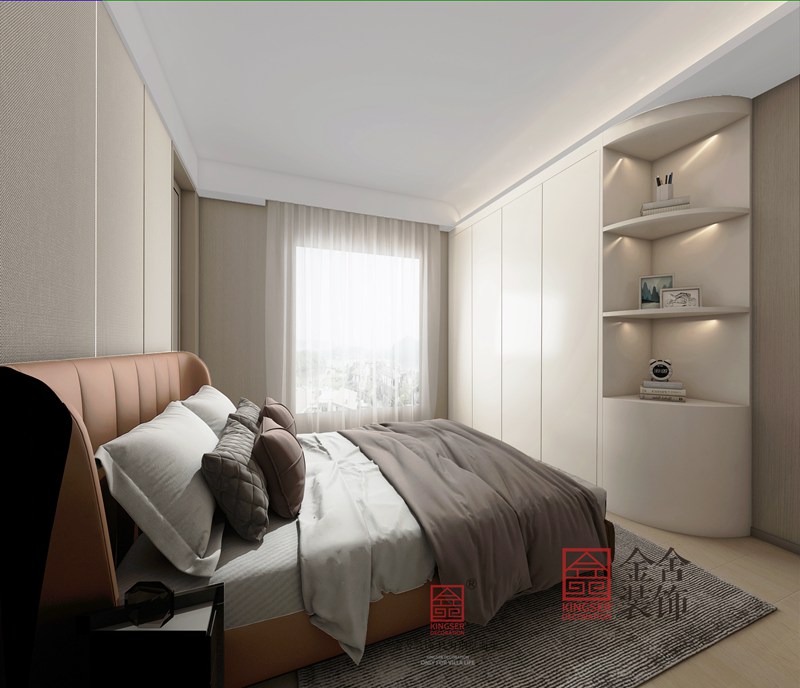 正定文化村100平現代風格裝修效果圖