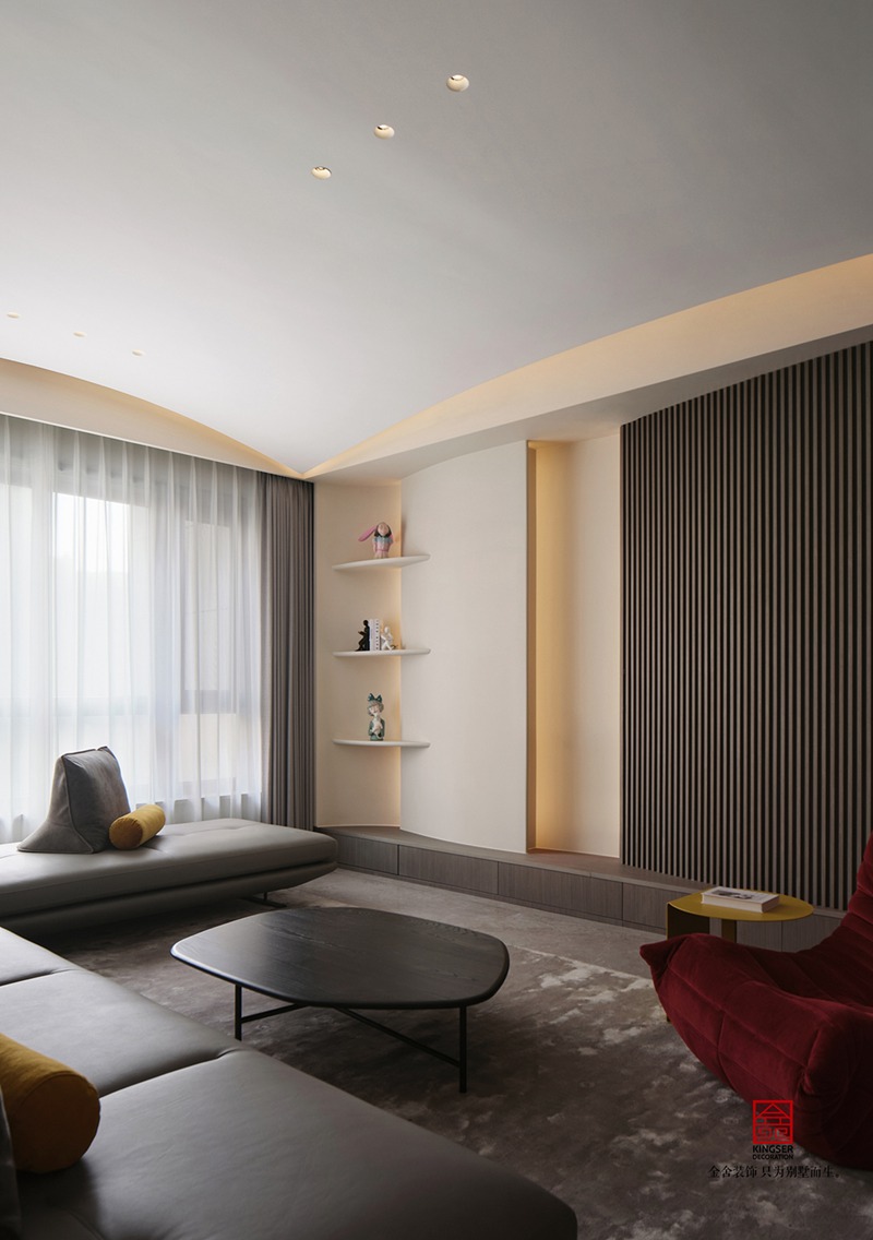 國赫天著現代風格裝修實景圖