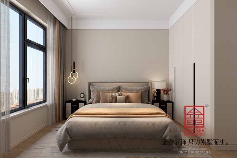 國仕山現代風格臥室裝修效果圖