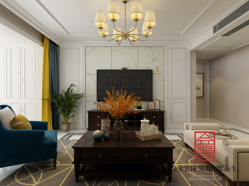 奧北公元美式風格裝修設(shè)計