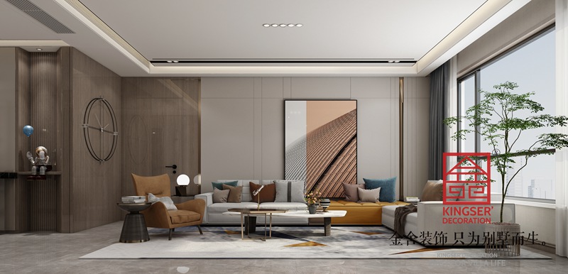 國赫天著183平米現代風格裝修設計