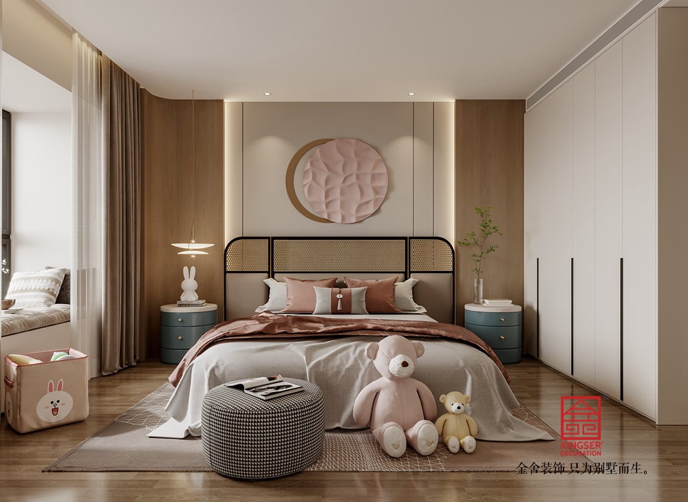 盛宏嘉苑350平米現代簡約風格裝修-主臥