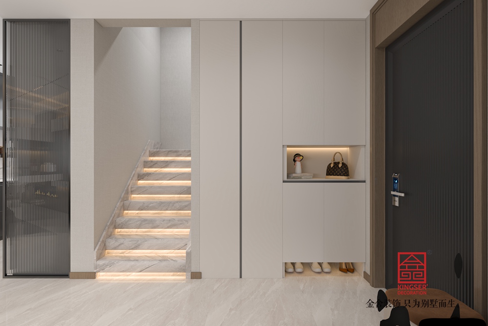 綠城城園230平米意式風格裝修-樓梯